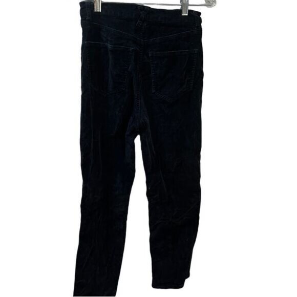 High Waisted Velvet Straight Pant Size 2 by EXPRESS NWOT - Picture 3 of 4
